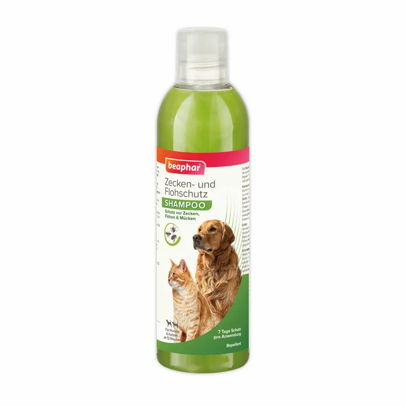 Preisreduziert beaphar Zecken-und Flohschutz Shampoo 250 ml